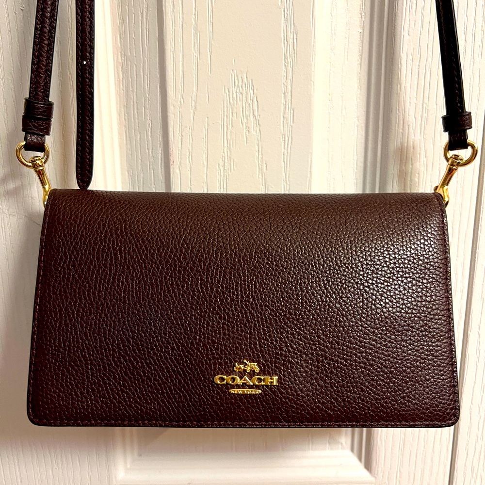 Coach bandit crossbody, preloved, very classy leather